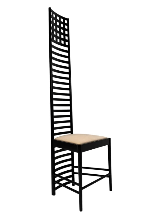 1980s Hill House 1 Chair by Charles Rennie Mackintosh for Cassina Italy